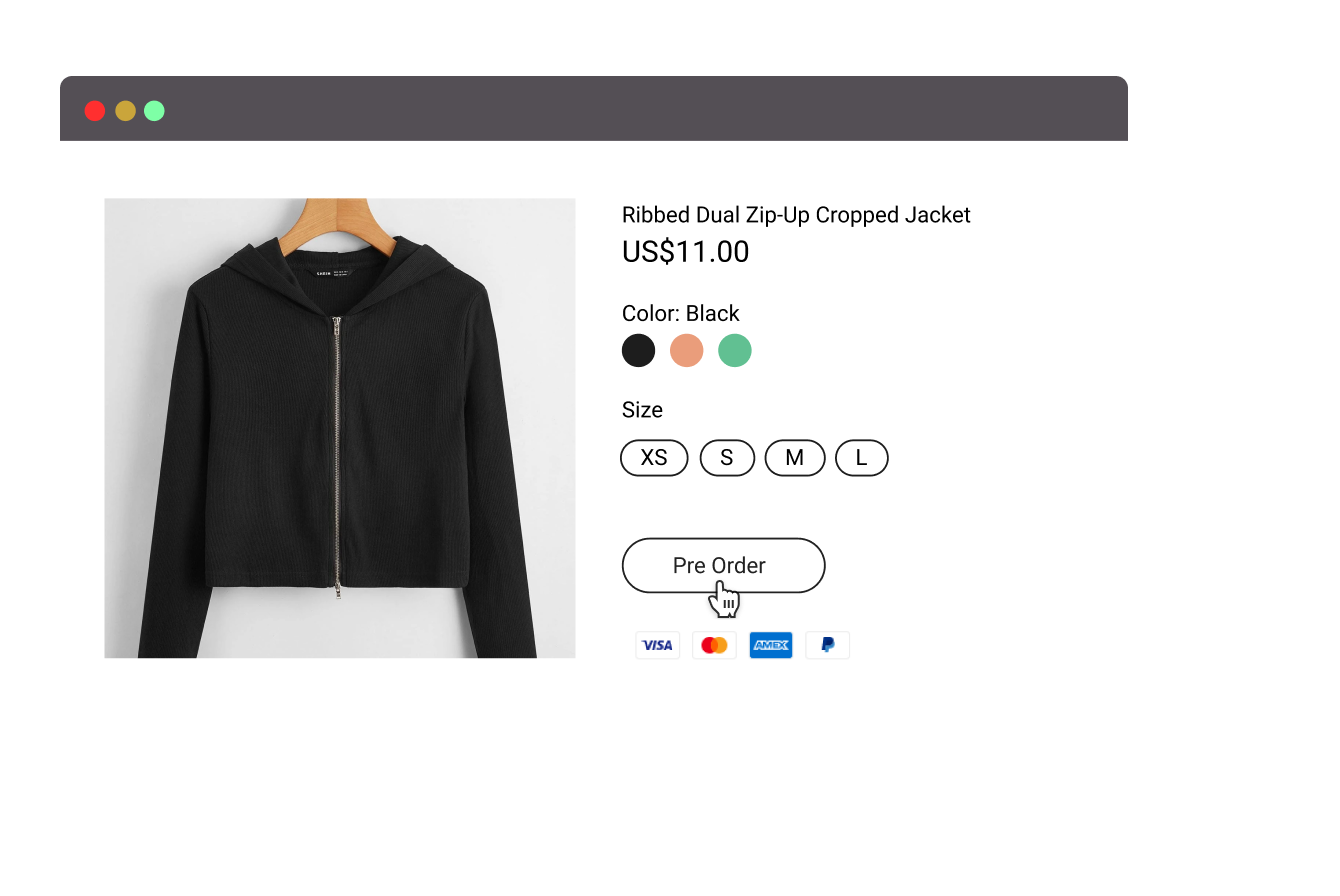 Get Pre-Order Feature